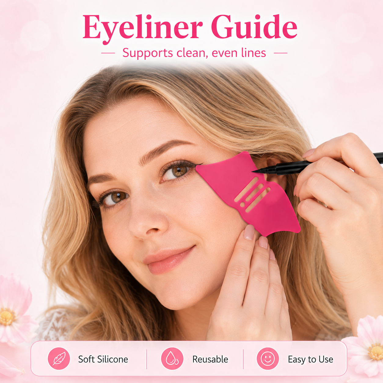Transform Your Look with the Universal Nose Shadows Makeup Tool - Reusable Silicone Highlighter and Contour Mold for Effortless Beauty
