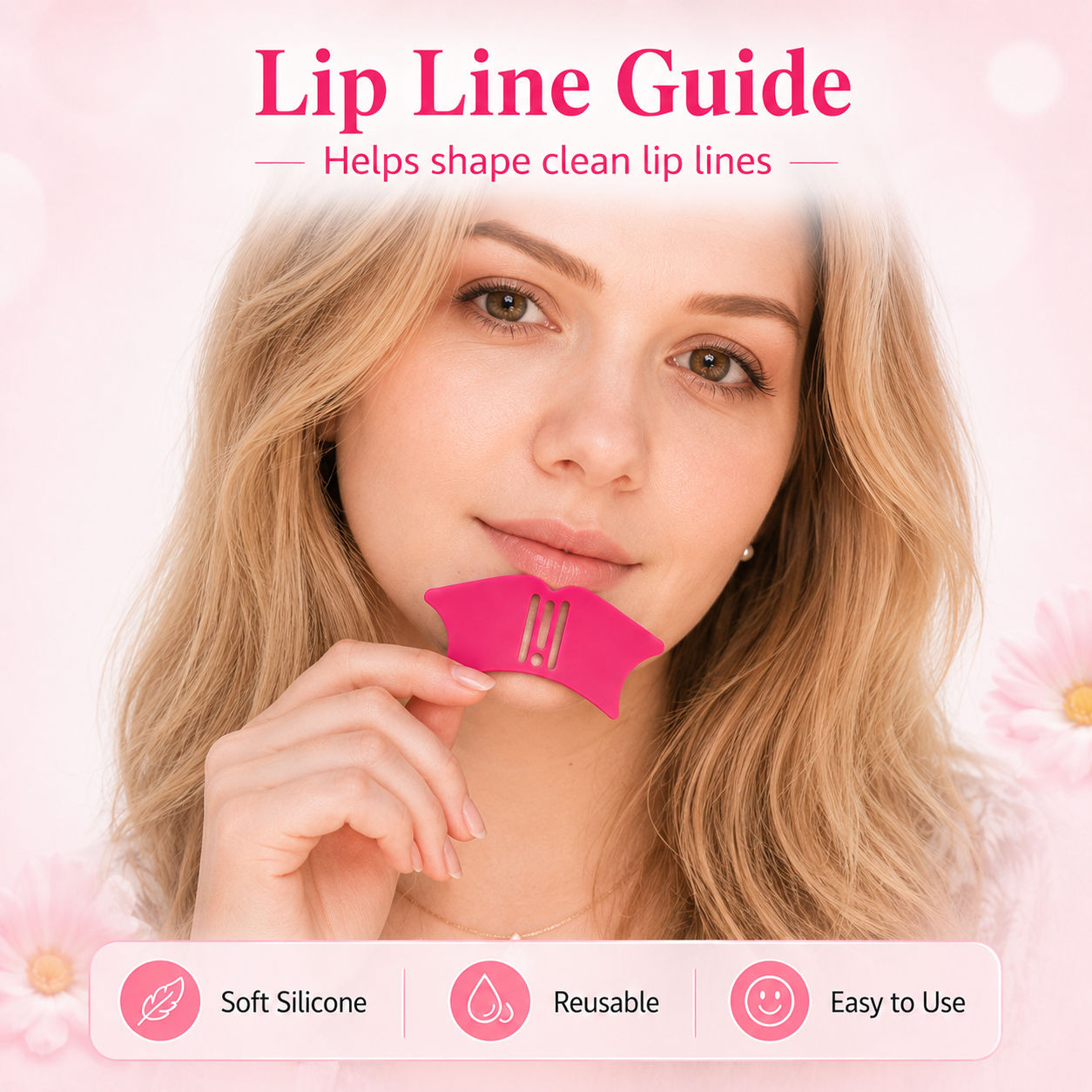 Transform Your Look with the Universal Nose Shadows Makeup Tool - Reusable Silicone Highlighter and Contour Mold for Effortless Beauty